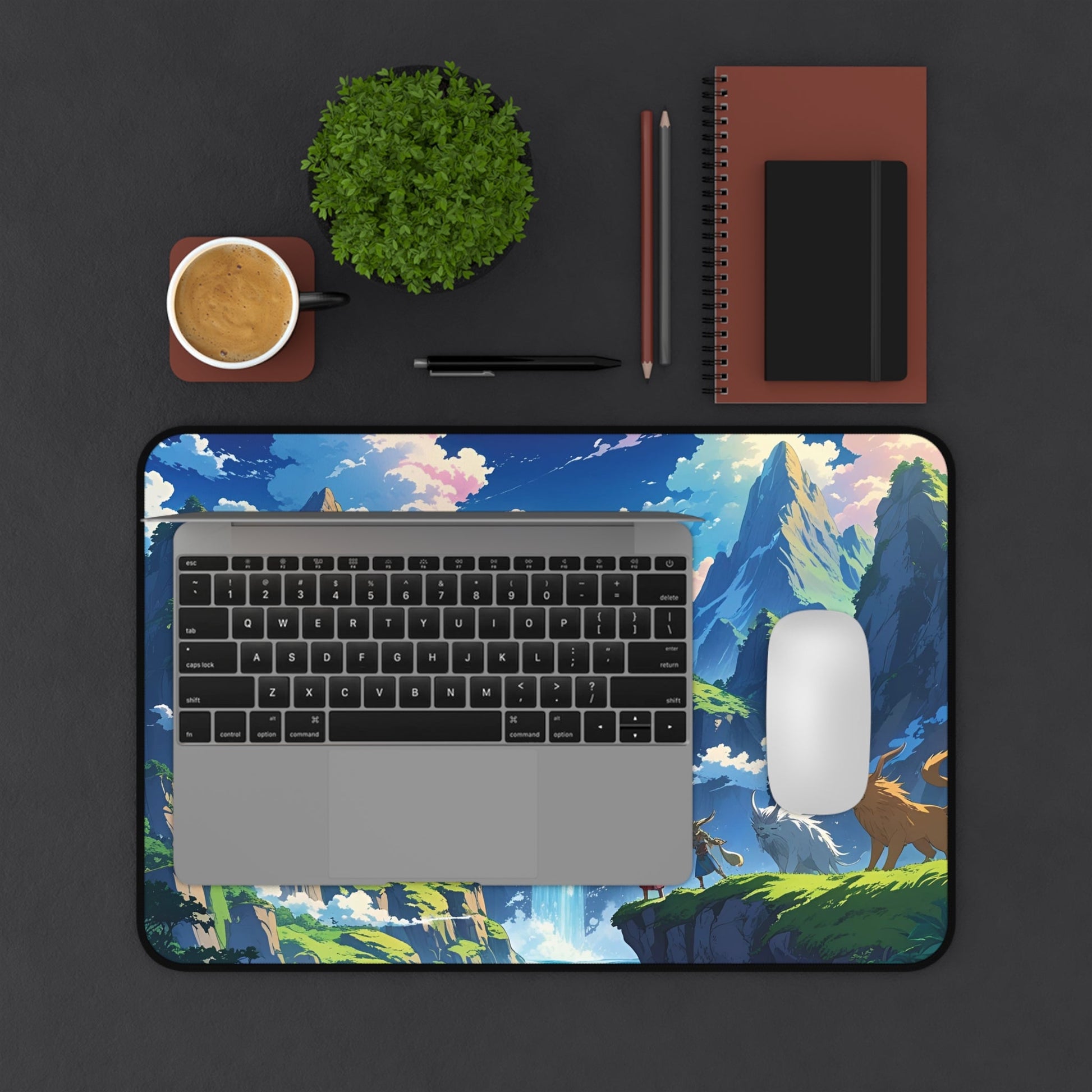 Fantasy Series | Skyborn Summit Desk Mat - NEONPADS - Home Decor
