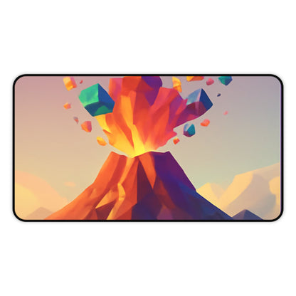 Low - Poly Series | Crystal Eruption Desk Mat - NEONPADS - Home Decor