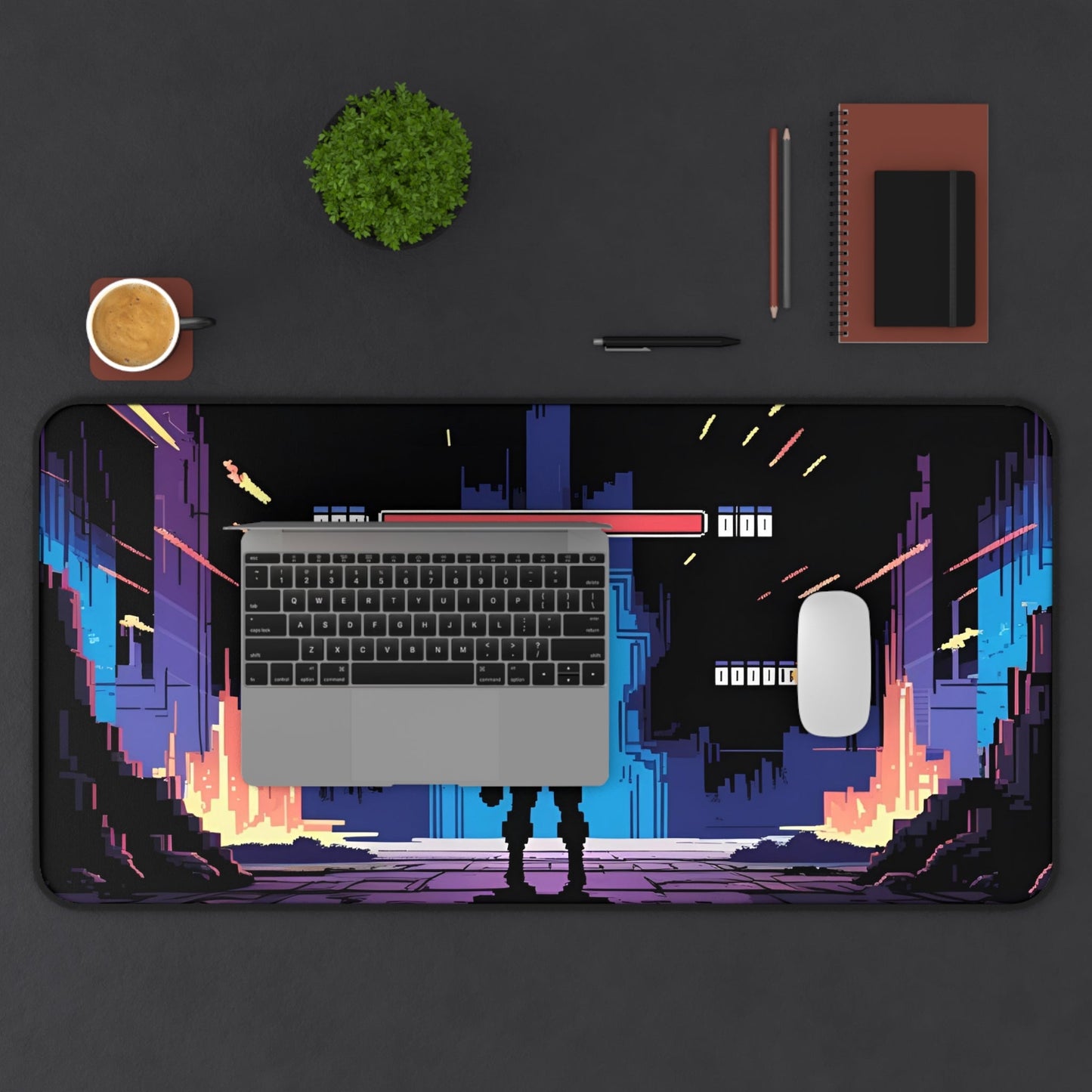 Pixel Series | Boss Room Desk Mat - NEONPADS - Home Decor