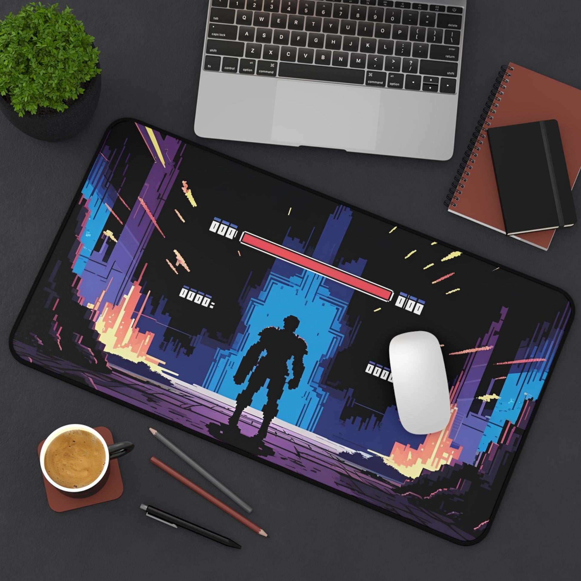 Pixel Series | Boss Room Desk Mat - NEONPADS - Home Decor