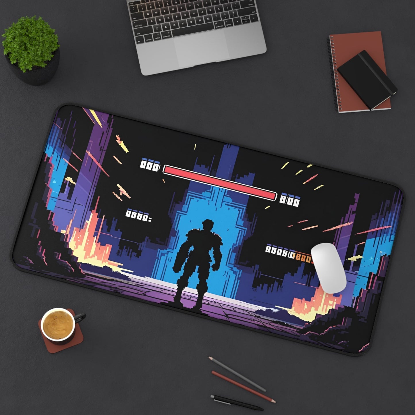 Pixel Series | Boss Room Desk Mat - NEONPADS - Home Decor