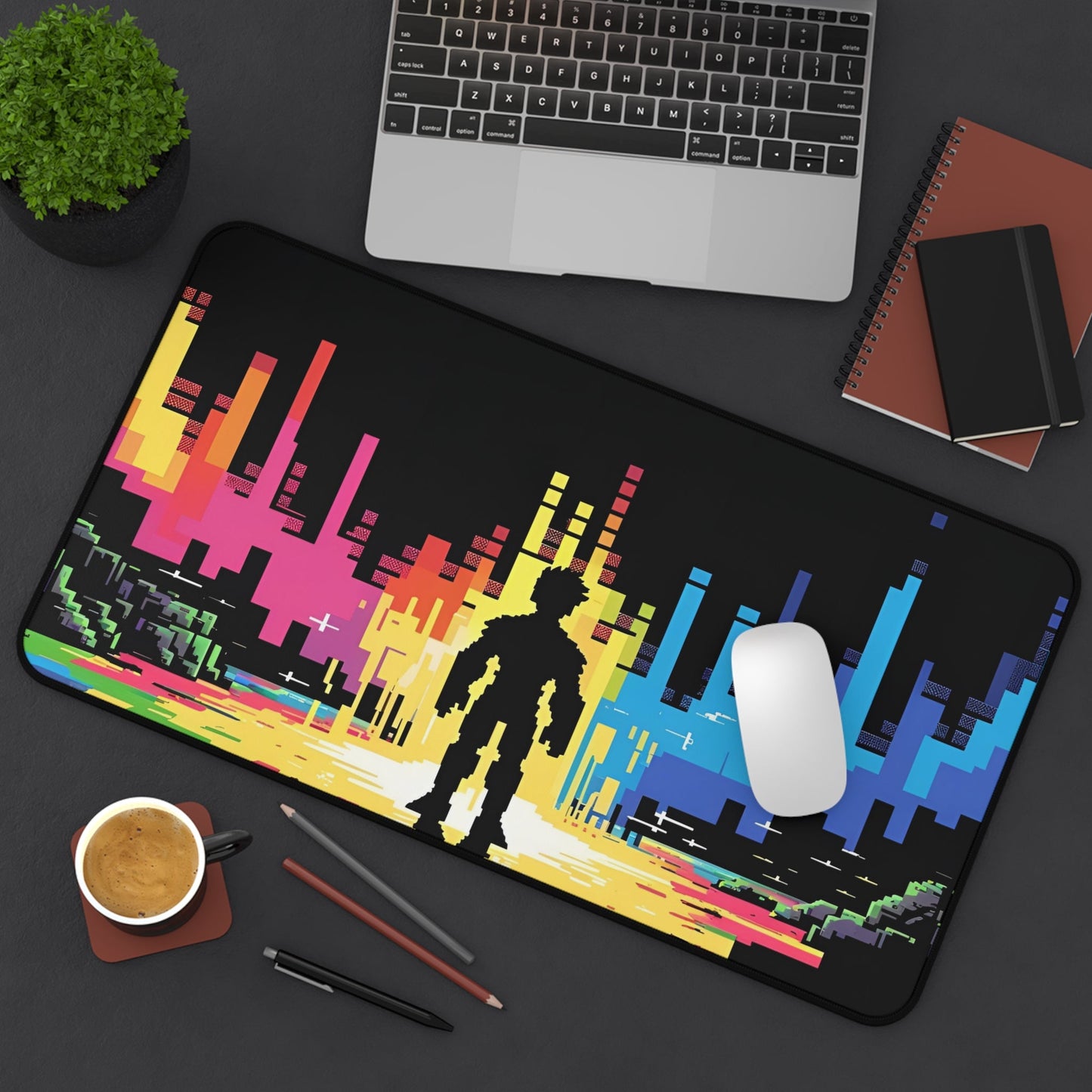 Pixel Series | Into The Light Desk Mat - NEONPADS - Home Decor