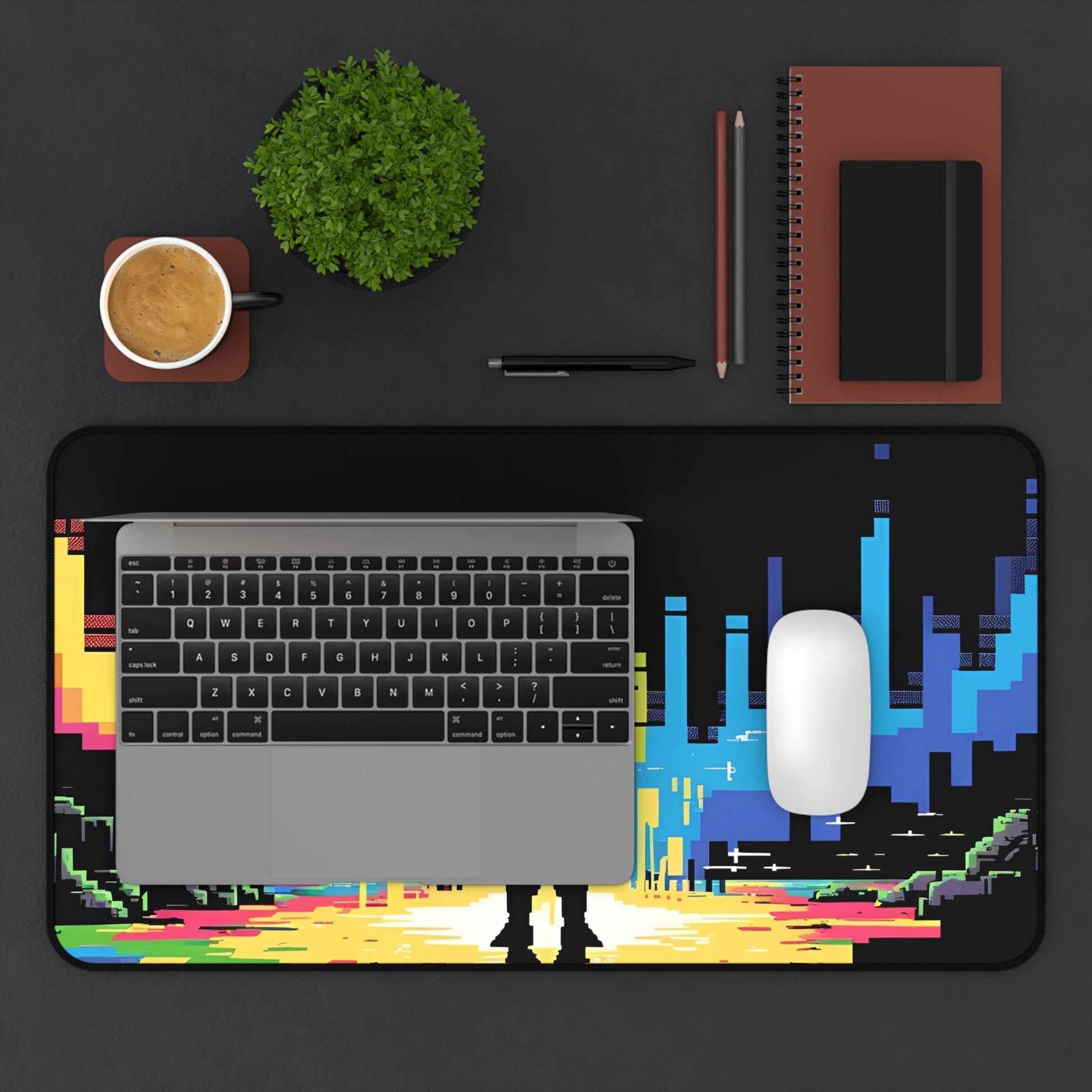 Pixel Series | Into The Light Desk Mat - NEONPADS - Home Decor