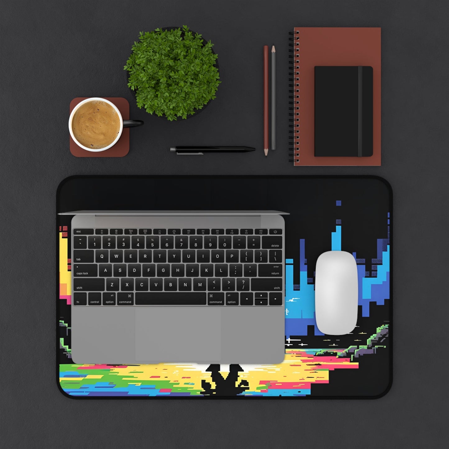 Pixel Series | Into The Light Desk Mat - NEONPADS - Home Decor