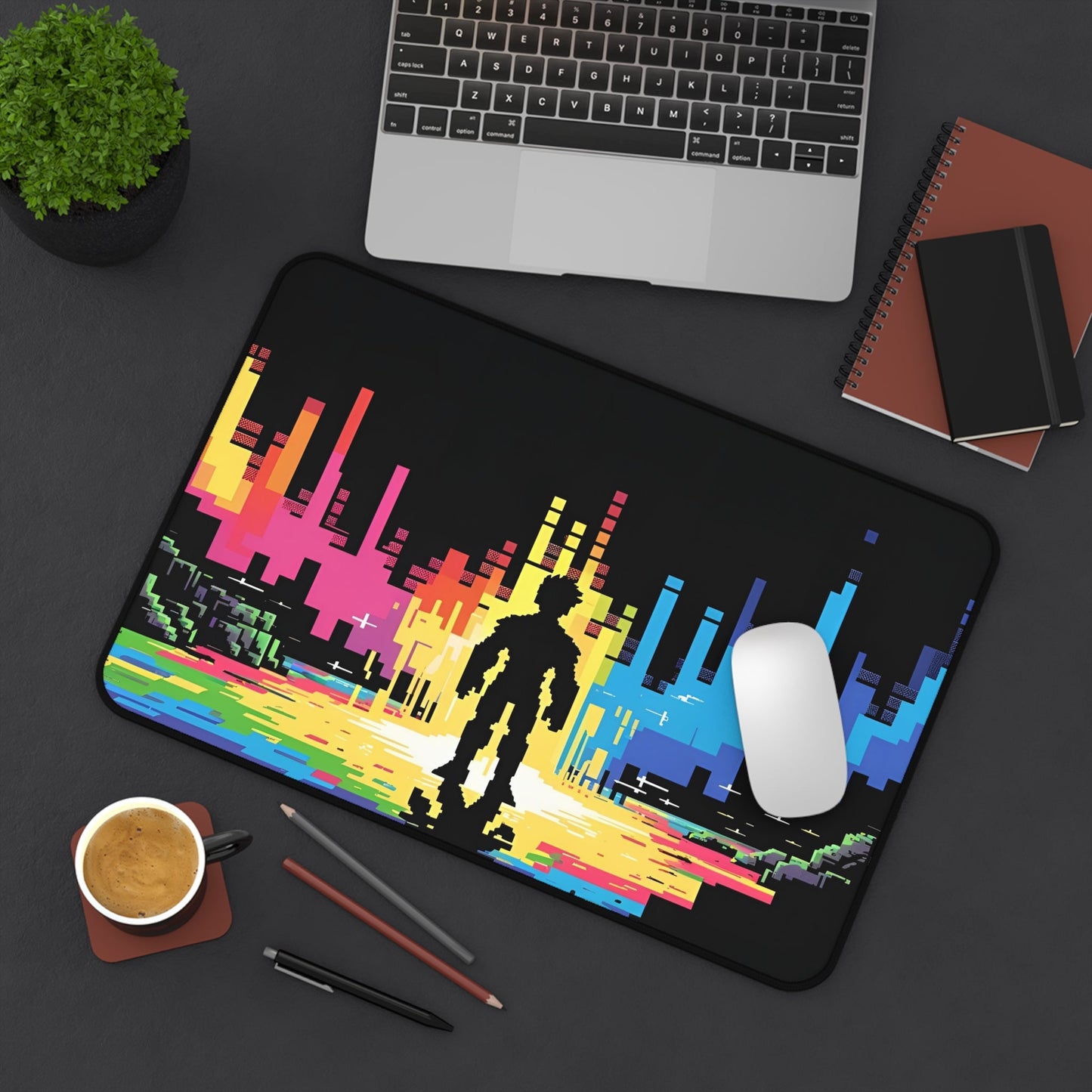 Pixel Series | Into The Light Desk Mat - NEONPADS - Home Decor