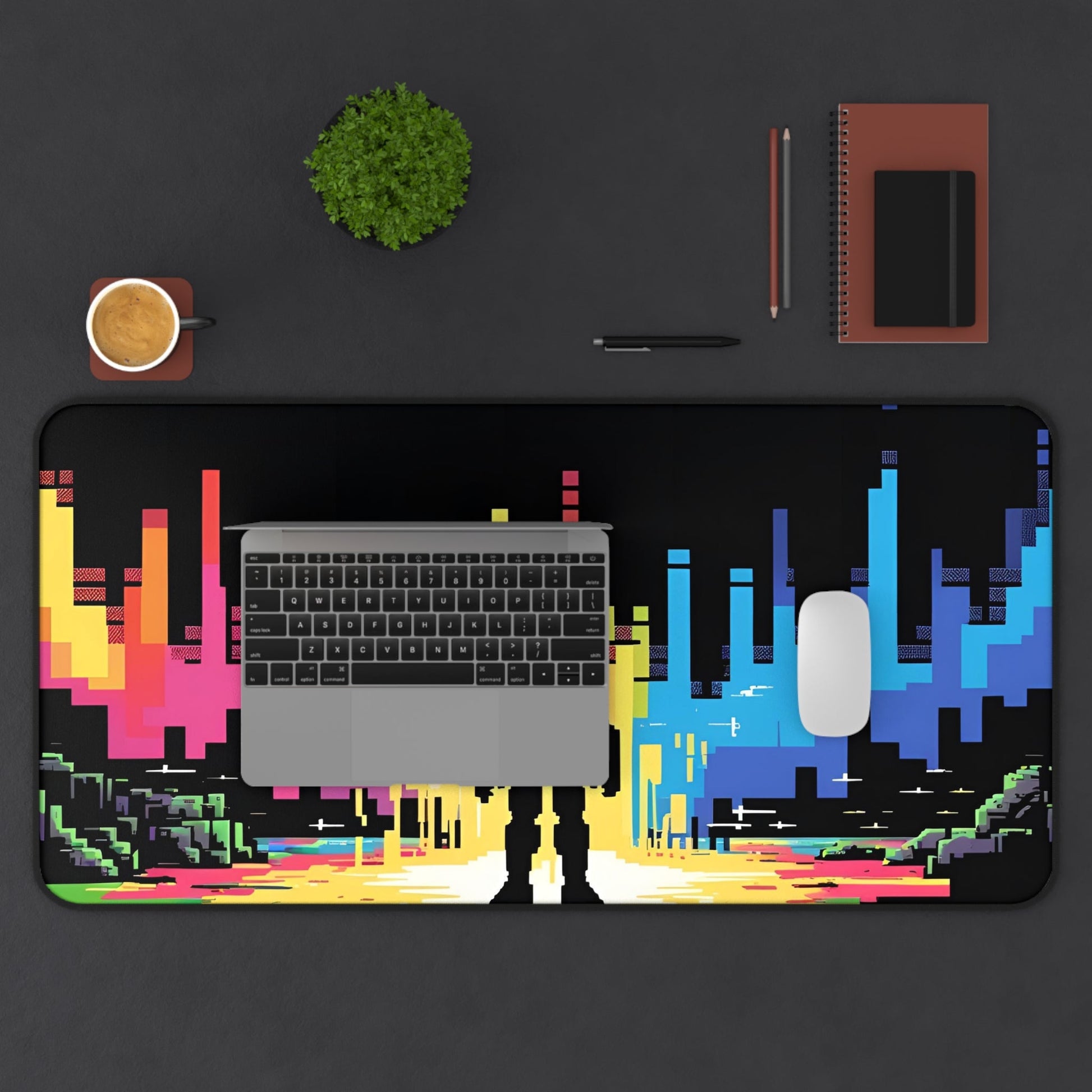 Pixel Series | Into The Light Desk Mat - NEONPADS - Home Decor