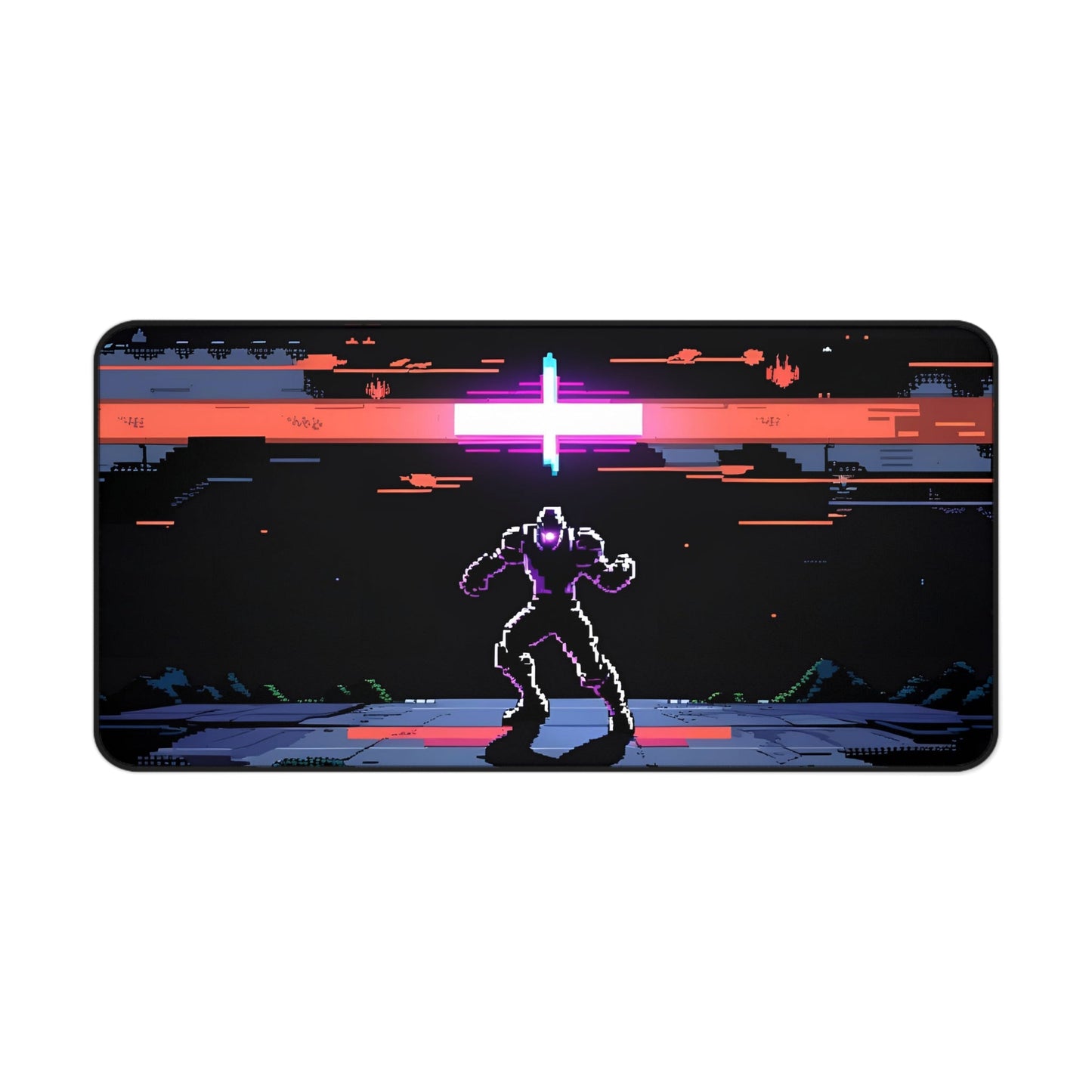 Pixel Series | Neon Standoff Desk Mat - NEONPADS - Home Decor