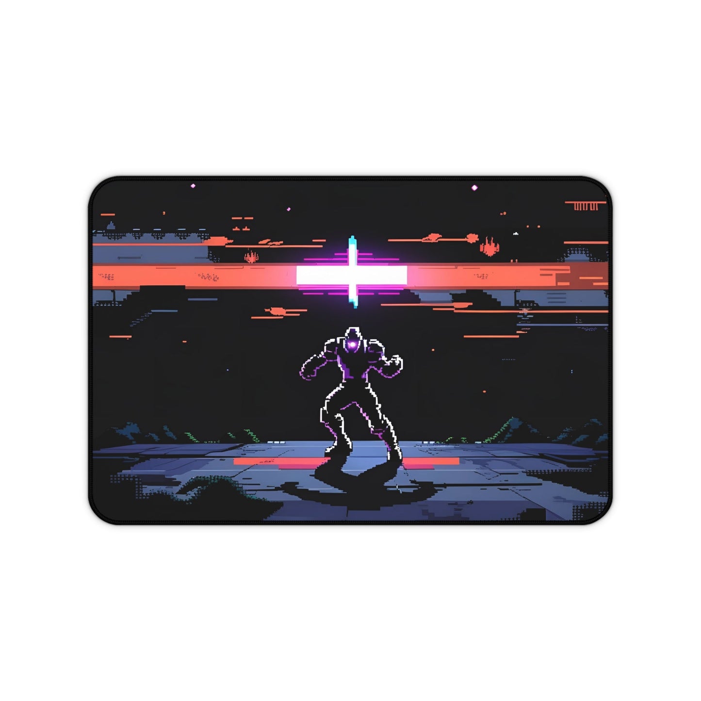 Pixel Series | Neon Standoff Desk Mat - NEONPADS - Home Decor