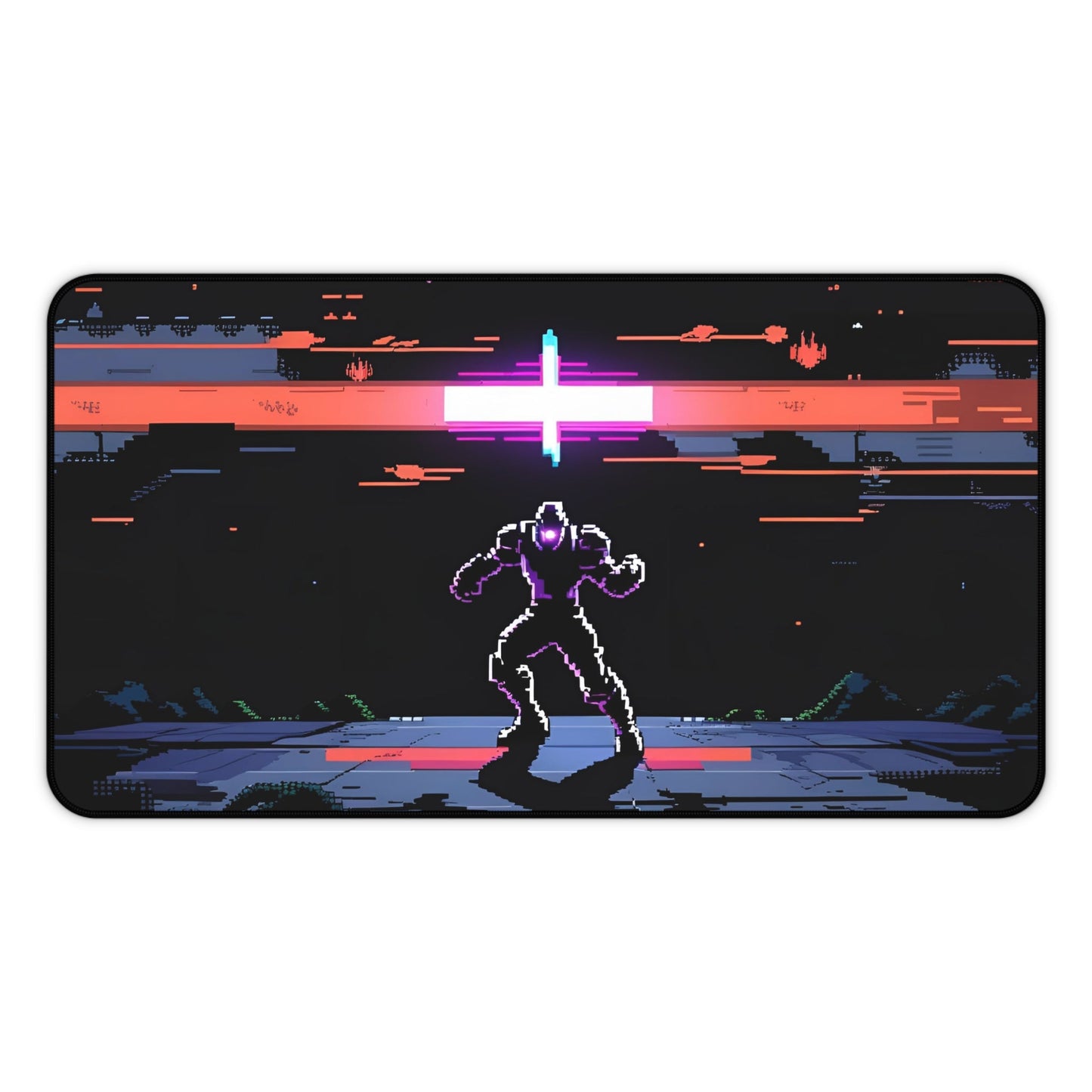 Pixel Series | Neon Standoff Desk Mat - NEONPADS - Home Decor