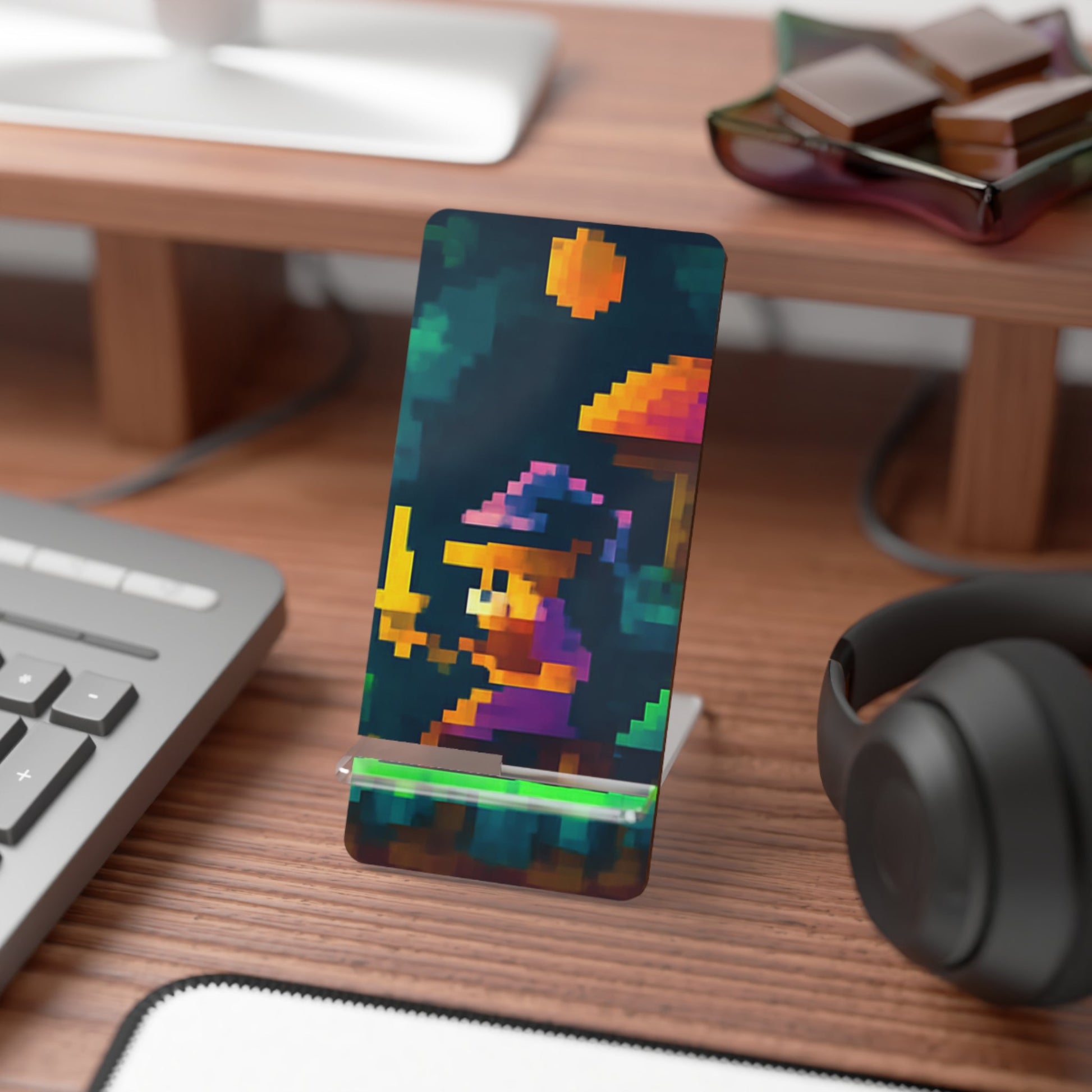 Pixel Series | Torchlight Quest Phone Stand - NEONPADS - Accessories