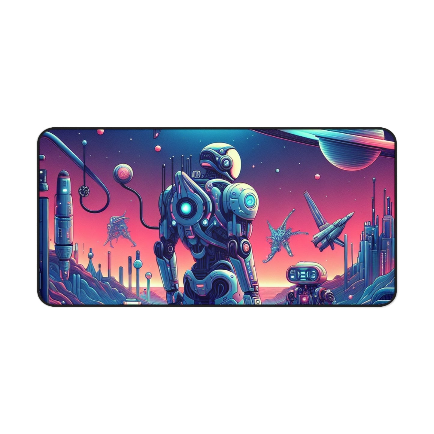 Sci - Fi Series | Galactic Watchers Desk Mat - NEONPADS - Home Decor