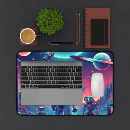 Sci - Fi Series | Galactic Watchers Desk Mat - NEONPADS - Home Decor
