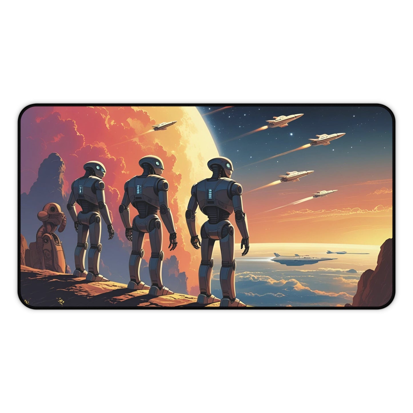 Sci - Fi Series | Launch Protocol Desk Mat - NEONPADS - Home Decor