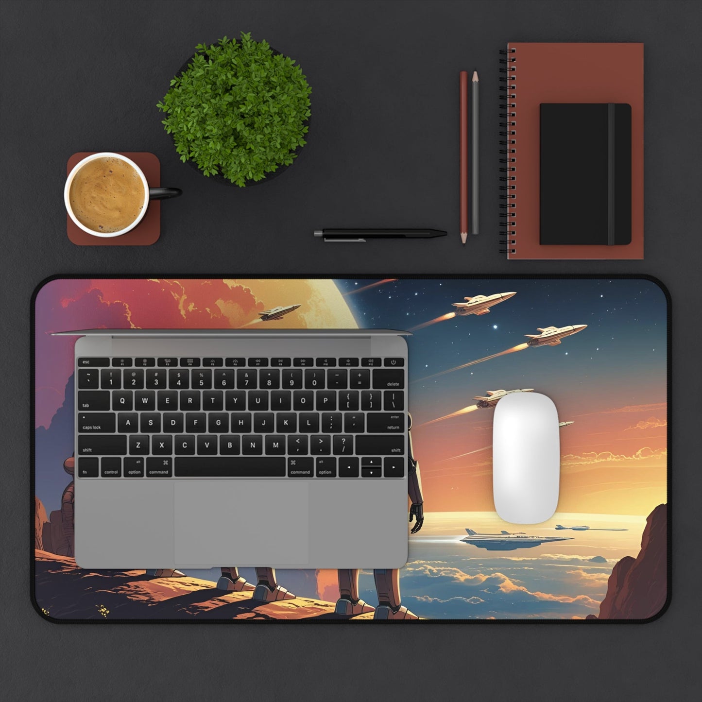 Sci - Fi Series | Launch Protocol Desk Mat - NEONPADS - Home Decor