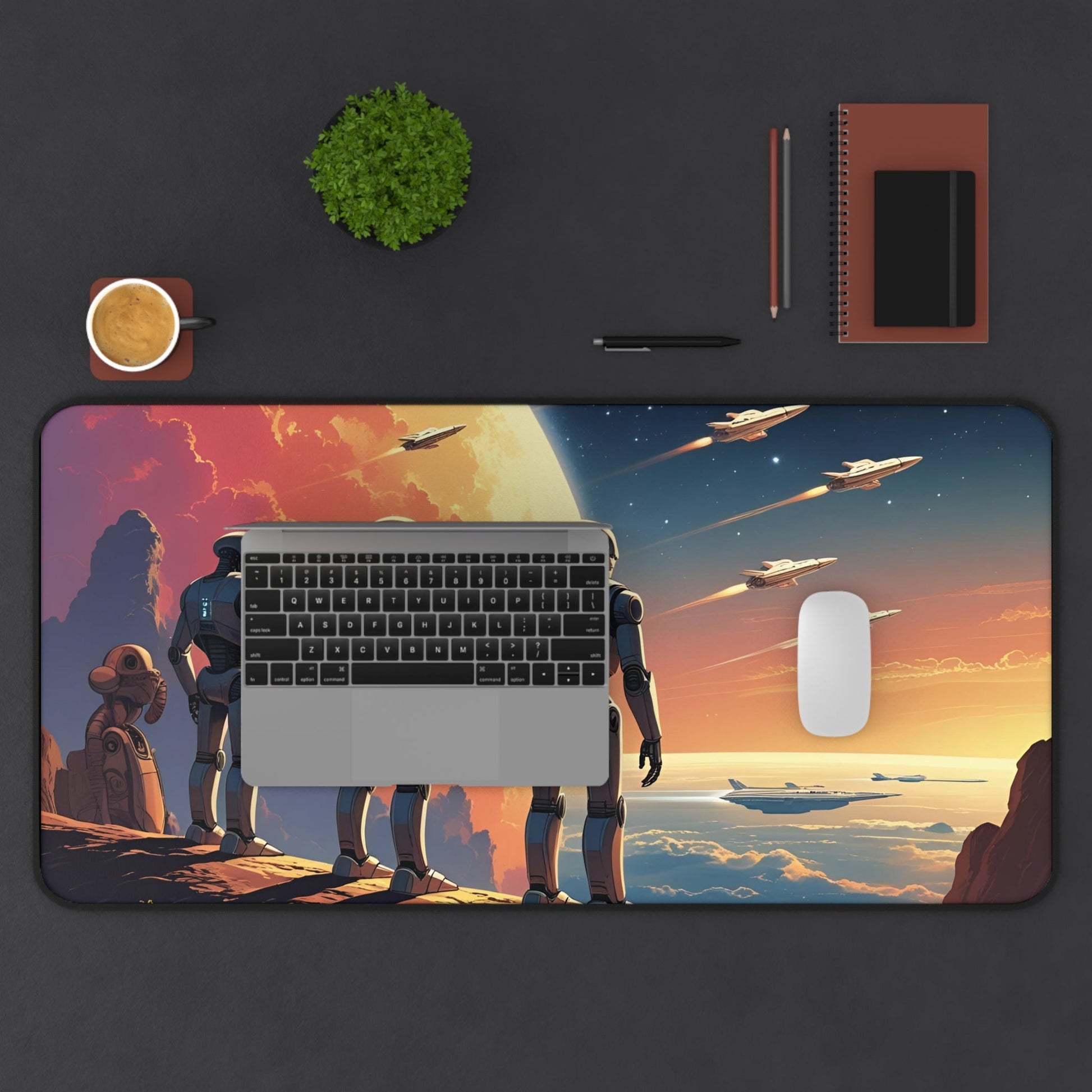 Sci - Fi Series | Launch Protocol Desk Mat - NEONPADS - Home Decor