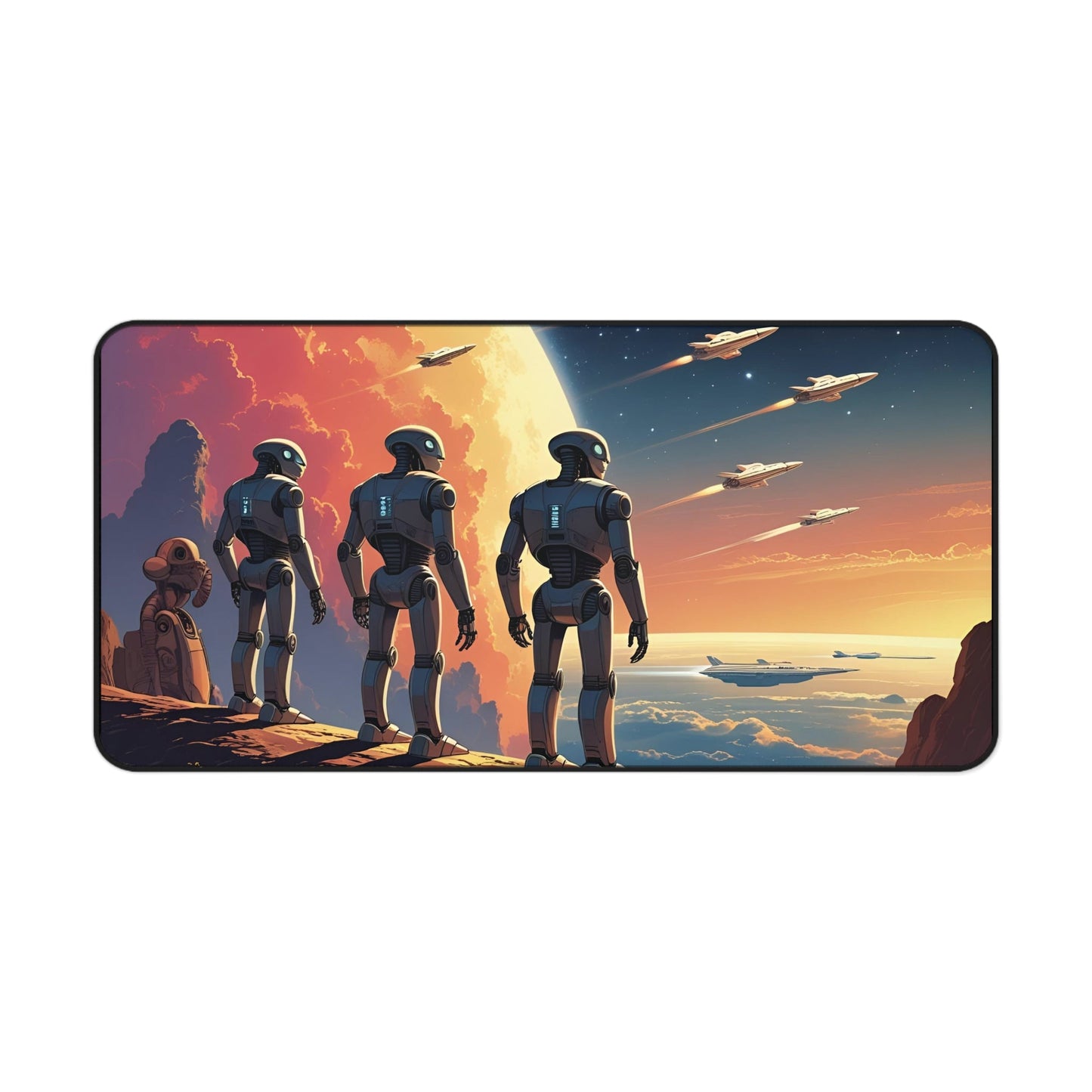 Sci - Fi Series | Launch Protocol Desk Mat - NEONPADS - Home Decor
